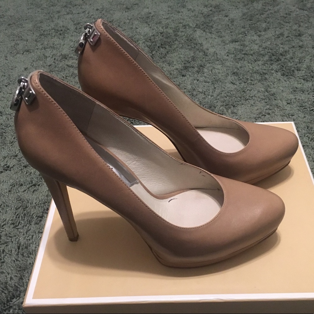 Michael Kors Hamilton pump suntan VGUG